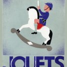 Decorative 11x14 Poster.Home wall decor.Jouets.French toys.Rocking horse.8051