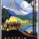 Decorative 11x14 Poster Home wall decor.Austria folklore Music band.Travel.8247 Decorative 11x14 Poster Home wall decor.Austria folklore Music band.Travel.8247