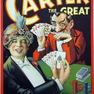 Decorative 11x14 Poster Home wall decor.Carter The Great.Magician.Magic show with Devil.8248