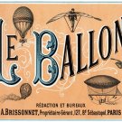 Decorative 11x14 Poster Home wall decor.Le Ballon.Air Balloon.8312