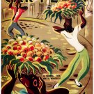 Decorative 11x14 Poster.Home wall interior.Home room art.Mango fruit sellers.6654 Decorative 11x14 Poster.Home wall interior.Home room art.Mango fruit sellers.6654