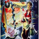 Decorative 11x14 Poster.Home wall interior.Home room art.Not so Merry Christmas.6672 Decorative 11x14 Poster.Home wall interior.Home room art.Not so Merry Christmas.6672