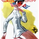 Decor 11x14 Poster.Home wall interior.Room art.Cuban American Guayabera girl.6723