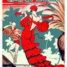 Decorative 11x14 Poster.Home wall interior.Room art.Couple dancer in red dress.6746 Decorative 11x14 Poster.Home wall interior.Room art.Couple dancer in red dress.6746