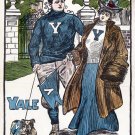 Decorative 11x14 Poster.Art Wall decor.Yale team with pitbull mascot.7852 Decorative 11x14 Poster.Art Wall decor.Yale team with pitbull mascot.7852