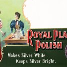 Decorative 11x14 Poster.Art Wall decor.Royal plate polish.Makes silver white.7941 Decorative 11x14 Poster.Art Wall decor.Royal plate polish.Makes silver white.7941