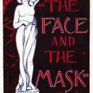 Decorative 11x14 Poster.The face and the mask.Bipolar woman.7994
