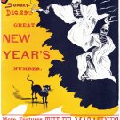 Decoration 11x14 Poster.Victorian wall art.New York Sunday world.Black cat.8003 Decoration 11x14 Poster.Victorian wall art.New York Sunday world.Black cat.8003