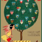 Decoration 11x14 Poster.Wall art design.Apache girl.Tree of America.10691 Decoration 11x14 Poster.Wall art design.Apache girl.Tree of America.10691