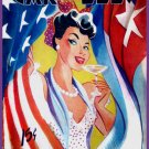 Decoration 11x14 Poster.Wall art design.Cuban American lady drinking champagne.10756