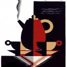 Decorative 8x10 Poster.Wall decor.Wonderful day.A cup of coffee.Quote.9371