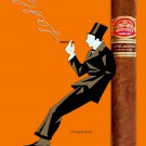 Decorative 8x10 Poster.Cuban classic label.Cigar collection.Partagas.Orange.9417