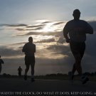 Decorative 8x10 Poster.Runners.Keep going.Quote.Success.9436