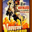 Decorative movie 8x10 Poster.Vaquero indicado.Cowboy.Western.Spanish film.9481
