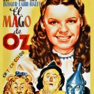 Decorative movie 8x10 Poster.Mago de Oz.Wizard of Oz.Judy Garland.Spanish film.9498