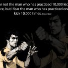 Decorative 8x10 Poster.Home wall decor.Karate.Lee.Martial arts.Quote.9557 Decorative 8x10 Poster.Home wall decor.Karate.Lee.Martial arts.Quote.9557
