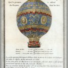 Decoration 8x10 Poster.Wall decor.French hot air Aerostatic Balloon.9603