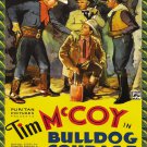 Decoration 8x10 Poster.Bulldog courage.Western silent movie art.Cowboy Tim McCoy.9699