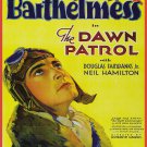 Decoration 8x10 Poster.Richard Barthelmesl silent movie art.The Dawn Patrol.Plane pilot.9716