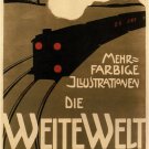Decoration 8x10 Poster.Wall decor.Weite Welt.Railroad.Train.9722
