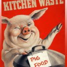 Decoration 8x10 Poster.Recycle kitchen waste.Piggy.Pig food.9758 Decoration 8x10 Poster.Recycle kitchen waste.Piggy.Pig food.9758