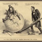 Decoration 8x10 Poster.Rail Splitter Lincoln history drawing.9774 Decoration 8x10 Poster.Rail Splitter Lincoln history drawing.9774