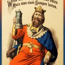 Decoration 8x10 Poster.German beer King.9791