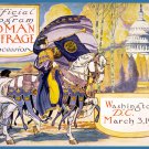 Decoration 8x10 Poster.Washington Women march of 1913.Woman Suffrage.9799