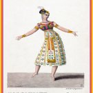 Decoration 8x10 Poster.India fashionBallet.in french.9800