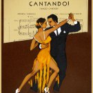 Decoration 8x10 Poster.Cantando.Tango dance.9801