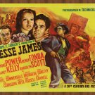Decoration 8x10 Poster.Jesse James.Gunfighter.Western cowboy movie art.9812