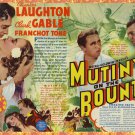 Decoration 8x10 Poster.Mutiny of the Bounty.Pirate movie art.Clark Gable.9816