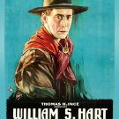 Decoration 8x10 Poster.Riddle Gawne.William Hart silent movie art.9835