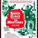 Decoration 8x10 Poster.Santa Claus conquers the Martians retro movie art.9837 Decoration 8x10 Poster.Santa Claus conquers the Martians retro movie art.9837