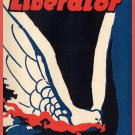 Decoration 8x10 Poster.Liberator.Rprinted white and blue bird.9875