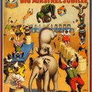 Decoration 8x10 Poster.Circus show Wm.H.West Big Minstrel Jubilee.Fake blacks.9899 Decoration 8x10 Poster.Circus show Wm.H.West Big Minstrel Jubilee.Fake blacks.9899