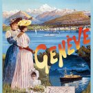 Decorative 8x10 Poster.Home wall decor.Geneve travel.7966