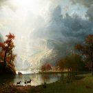 Decorative 8x10 Poster.Home wall nature decor.Albert Bierstadt landscape.7983