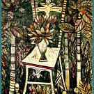 Decorative 8x10 Poster.Home wall decor.La silla.Chair.Lam painting.8023