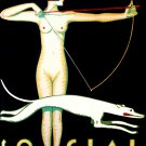 Decorative 8x10 Poster Home wall decor.Goddess Artemis and greyhound dog.Archer.8327 Decorative 8x10 Poster Home wall decor.Goddess Artemis and greyhound dog.Archer.8327