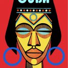 Decorative 8x10 Poster Home wall decor.Cuba.African tribal.Afro-Cuban.8332