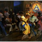 Decorative 8x10 Poster.Room interior.Caridad del Cobre.Cuban religion.6515