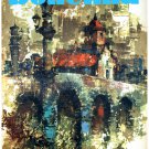 Decorative 8x10 Poster.Home wall interior.Home room art.Sancti Spiritus.Cuba.6560
