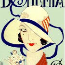 Decorative 8x10 Poster.Home wall interior.Home room art.Polymita Deco Lady.6580