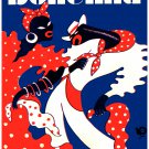 Decorative 8x10 Poster.Home wall interior.Home room art.Rumba Couple dance.6594