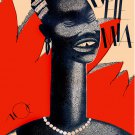 Decorative 8x10 Poster.Home wall interior.Home room art.African tribal fashion.6598