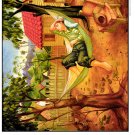 Decorative 8x10 Poster.Home wall interior.Home room art.Hammock rest.Nap.6605 Decorative 8x10 Poster.Home wall interior.Home room art.Hammock rest.Nap.6605