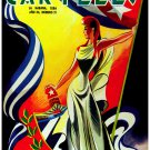 Decorative 8x10 Poster.Home wall interior.Home room art.Cuba lady Republic.6610