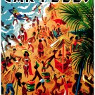 Decorative 8x10 Poster.Home wall interior.Home room art.Summer beach scenery.6655
