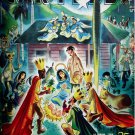 Decorative 8x10 Poster.Home wall interior.Home room art.Cuban nativity scene.6661